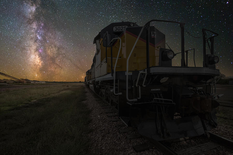 Cosmic Train Photograph by Aaron J Groen