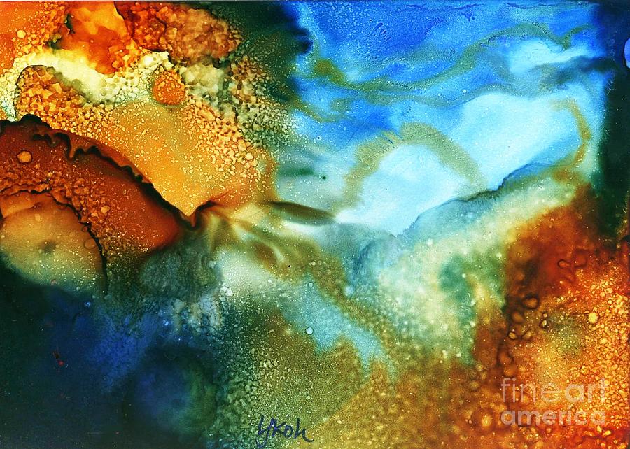 Cosmos I Painting by Yolanda Koh