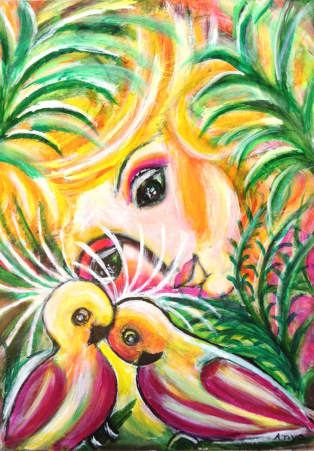Costa Rica Painting by Anya Heller