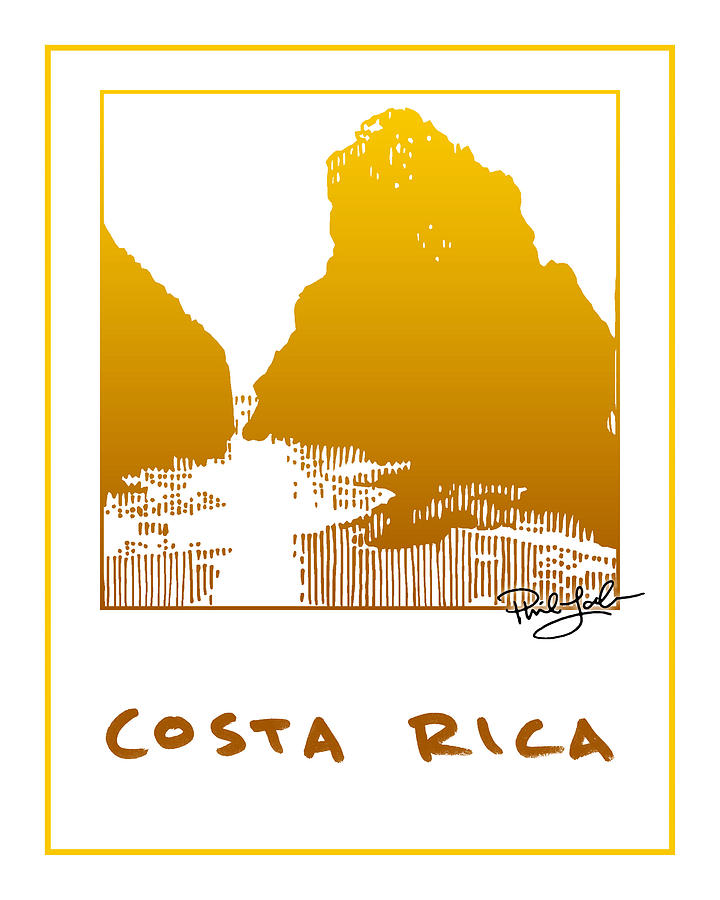 Costa Rica Mixed Media - Costa Rica by Phil Lohmeyer