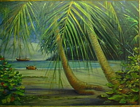 Costa Rica Painting by Philip Corley