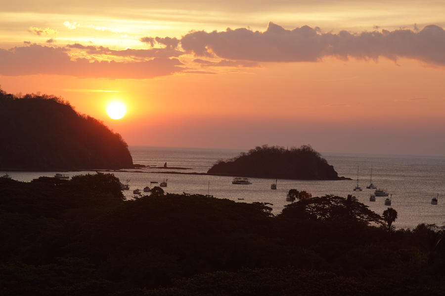 Costa Rican Sunset Photograph by Jean Macaluso