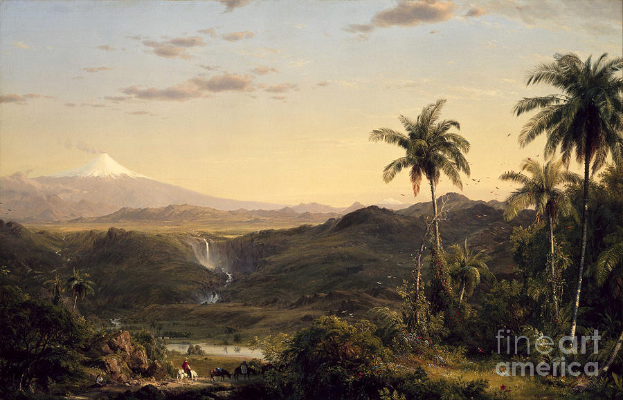 Frederic Edwin Church Painting - Cotopaxi by Celestial Images