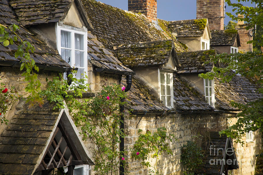 Cotswold Cottage Dormers Photograph By Brian Jannsen
