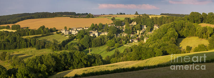 Cotswolds Pano Photograph by Brian Jannsen