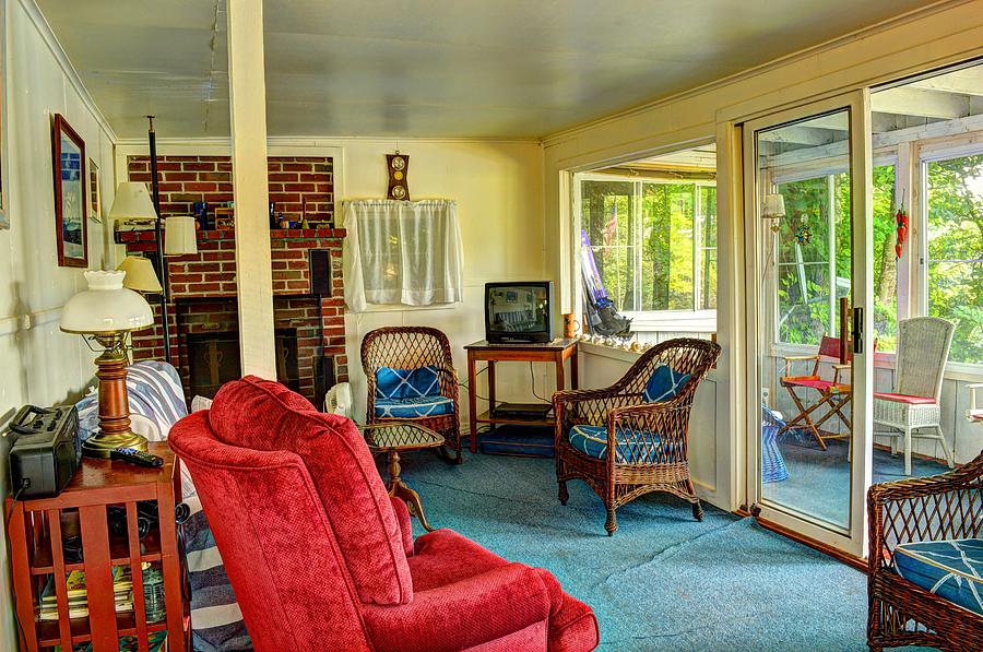 emglish cottage living room