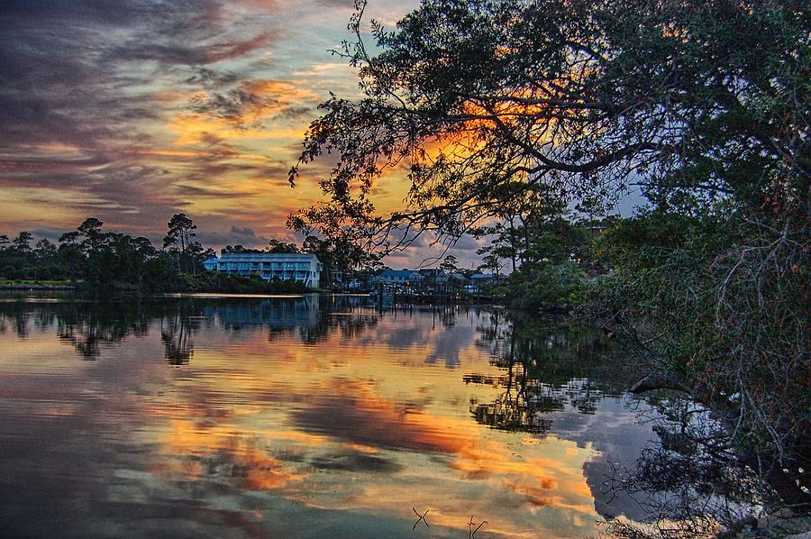 Cotton Bayou Sunrise Digital Art by Michael Thomas