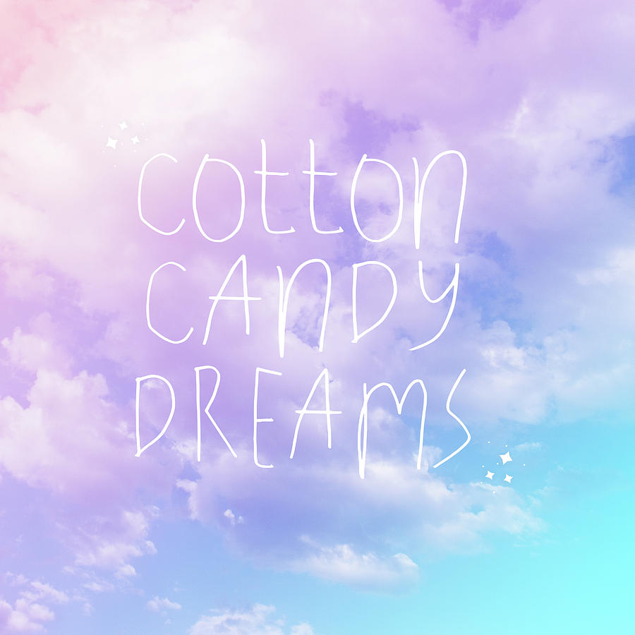 Cotton Candy Dreams Painting by Ashley Hutchins