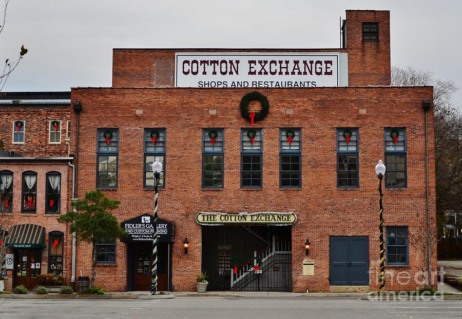 Cotton Exchange Photograph by Bob Sample