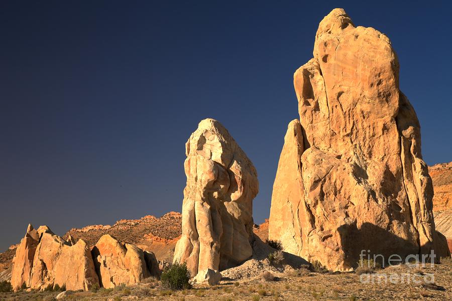Cottonwood Towers Photograph by Adam Jewell