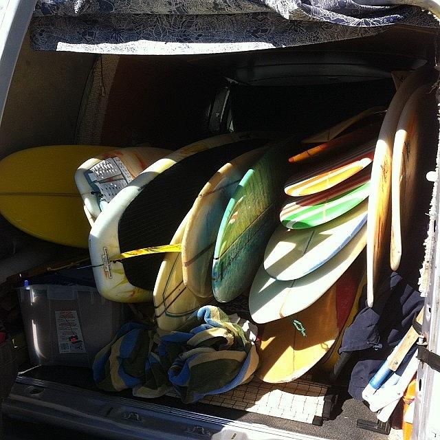 Shaper Photograph - Couldnt Decide On What Board To Ride by Paul Carter