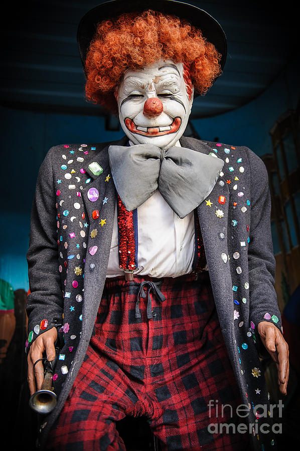 Coulrophobia Photograph by Charles Dobbs