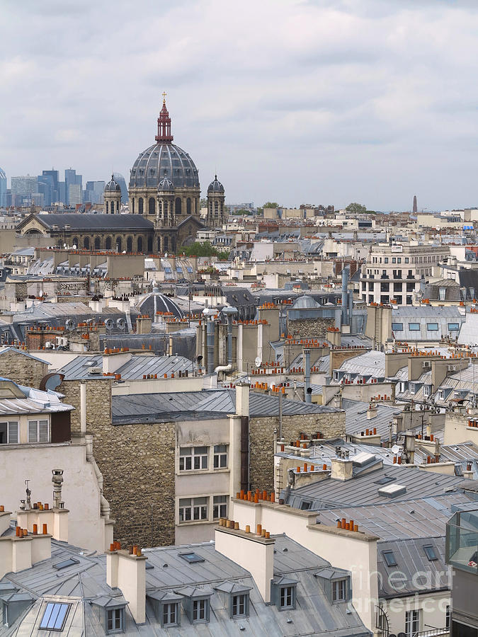 Paris Chimney tops Photograph by Hermes Fine Art