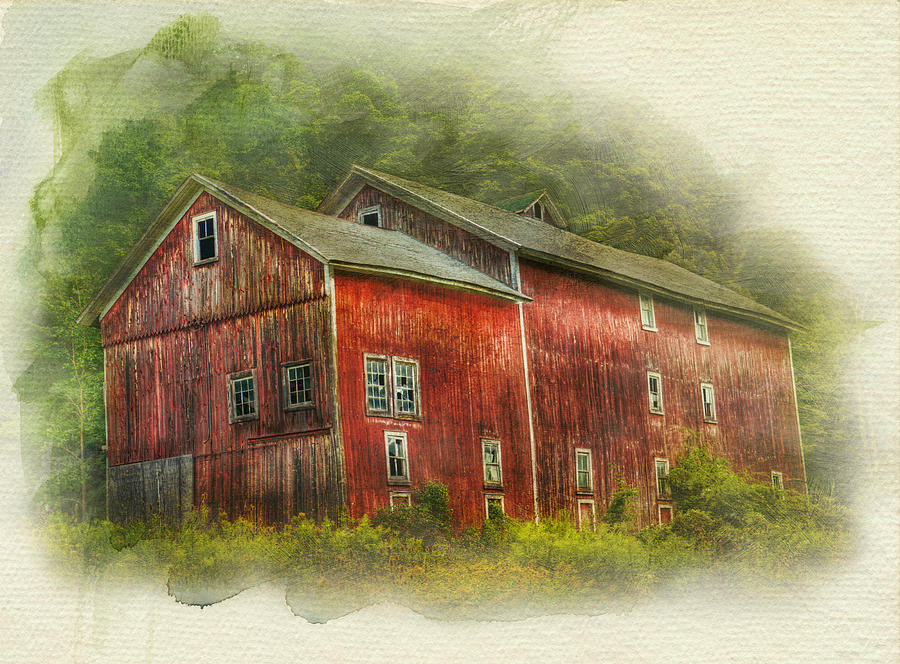 Barn Photograph - Country Barn by Kathleen Holley