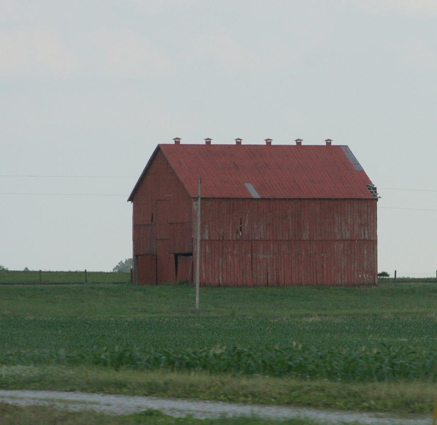 Dilapidated Country Barn Photograph by Valerie Collins
