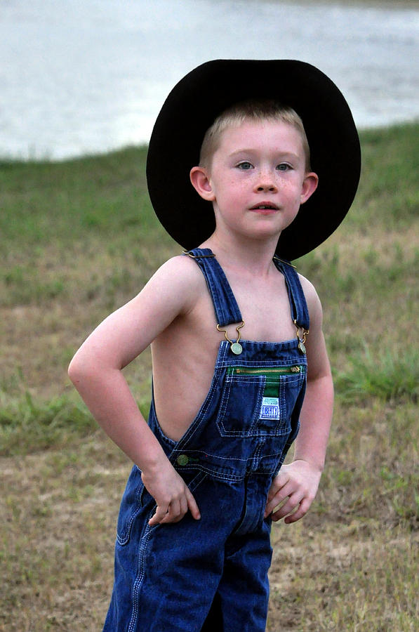 Country Boy Photograph by Teresa Blanton