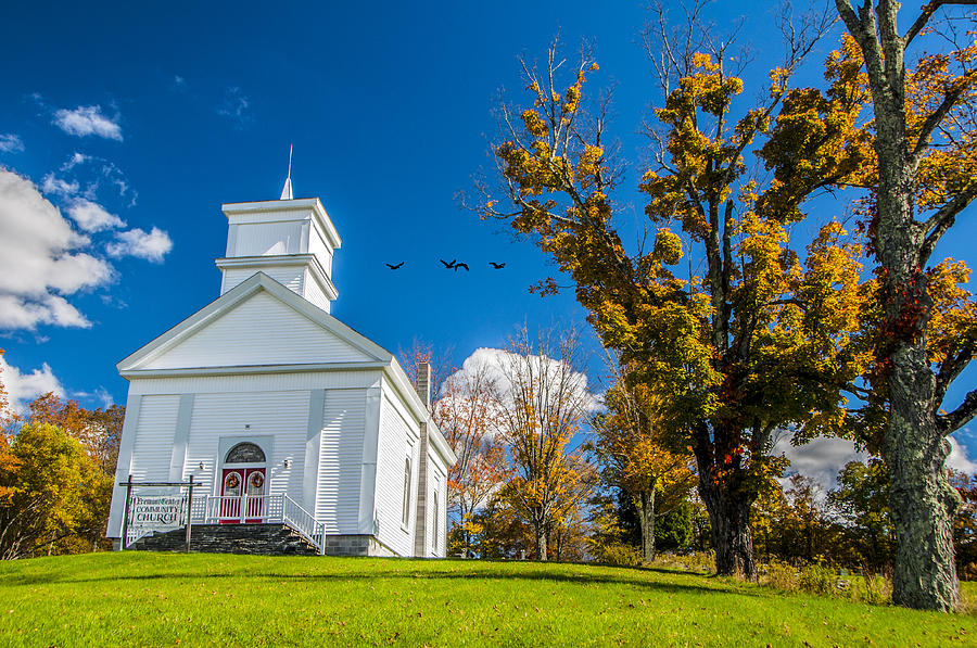 Country Church Photograph by Cathy Kovarik