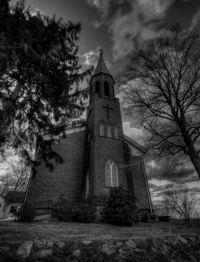 Country Church Photograph by David Dufresne