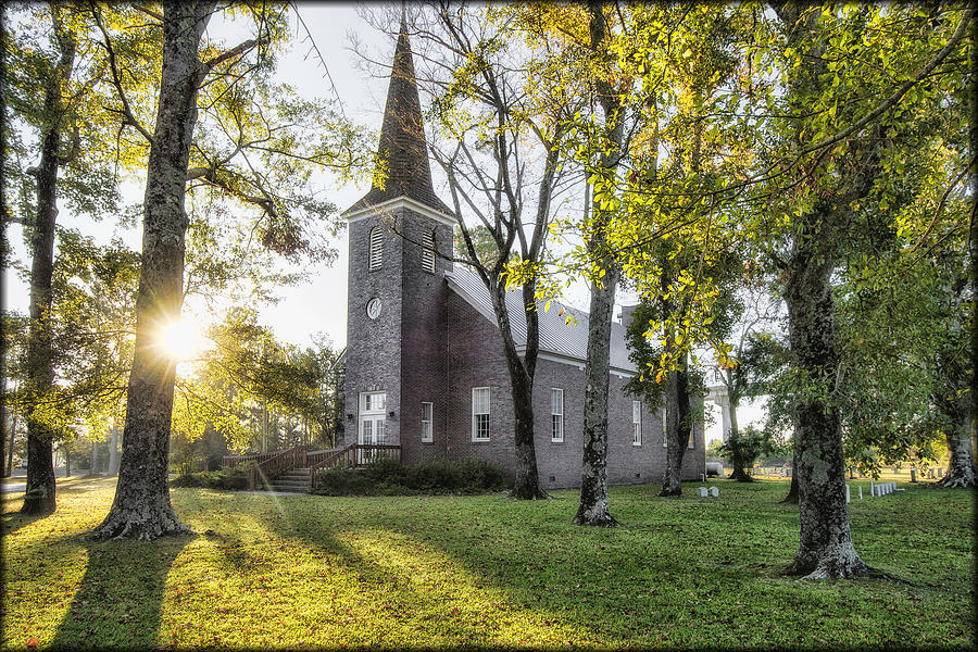 Country Church Photograph by Erika Fawcett