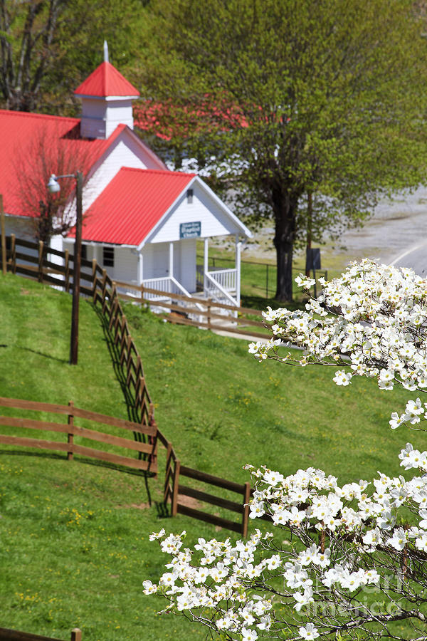 Country Church in the Spring Photograph by Jill Lang - Pixels