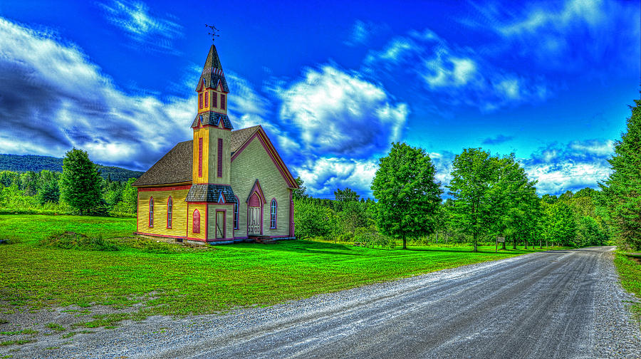 Country Church Photograph by Jim Boardman