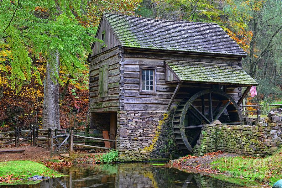 Country Grist Mill Photograph by Paul Ward