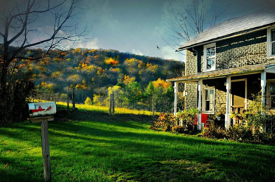Nature Photograph - Country Home Style by Diana Angstadt