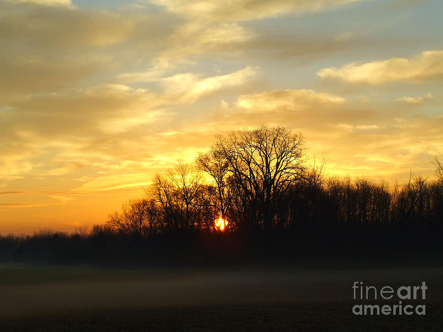 Country Morning Sunrise II Photograph by Scott B Bennett