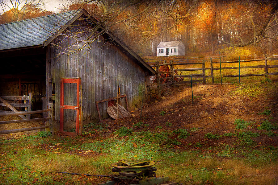 Country - Morristown NJ - Rural refinement Photograph by Mike Savad
