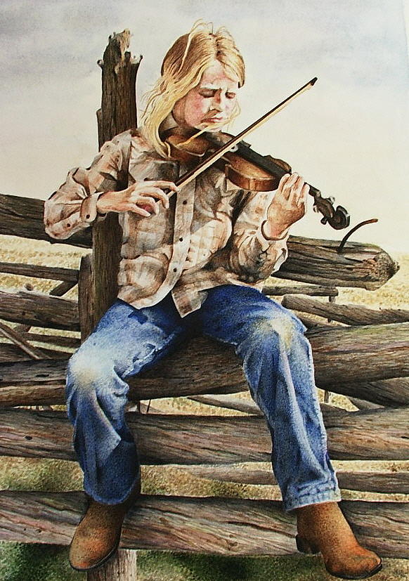 Country Music Painting By Ric Ricards Fine Art America