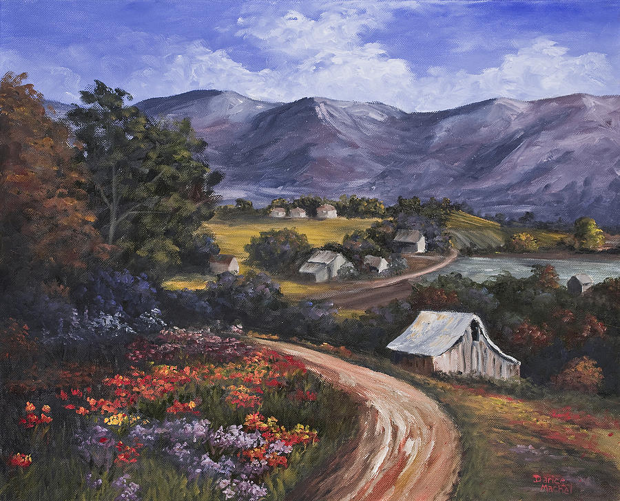 Country Road Painting by Darice Machel McGuire