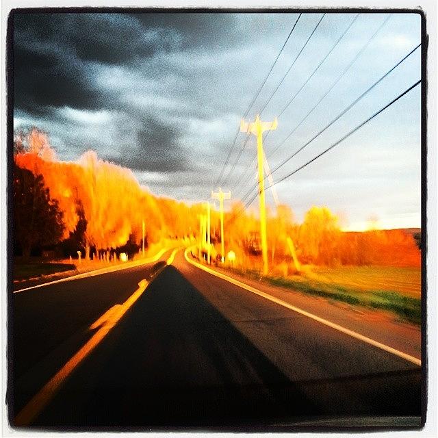 Roadtrip Photograph - Country Roads, Take Me Home... #roadtrip by Bill Harner