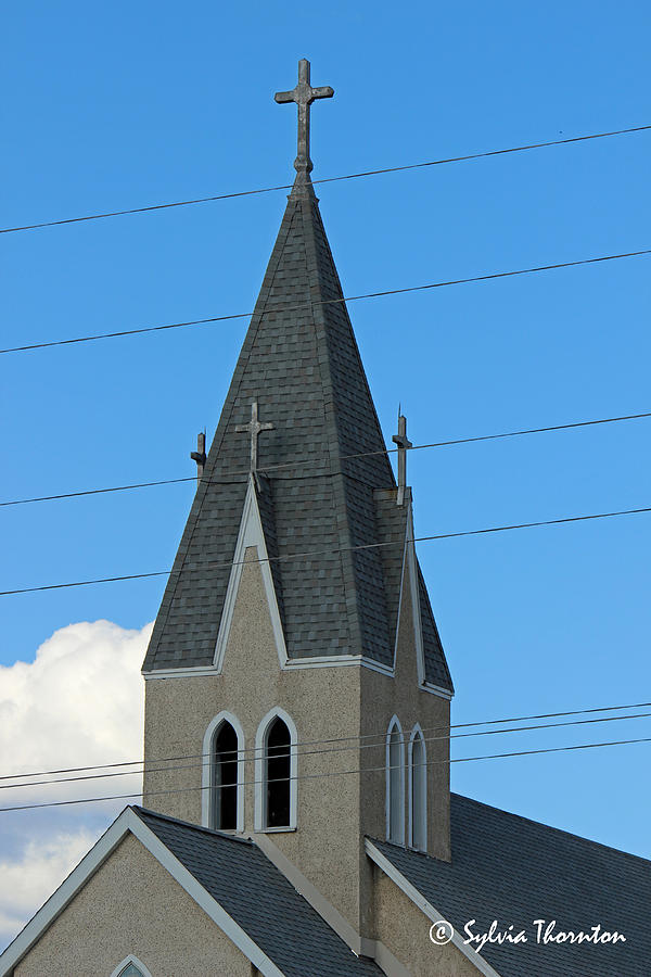 Country Steeple Photograph by Sylvia Thornton