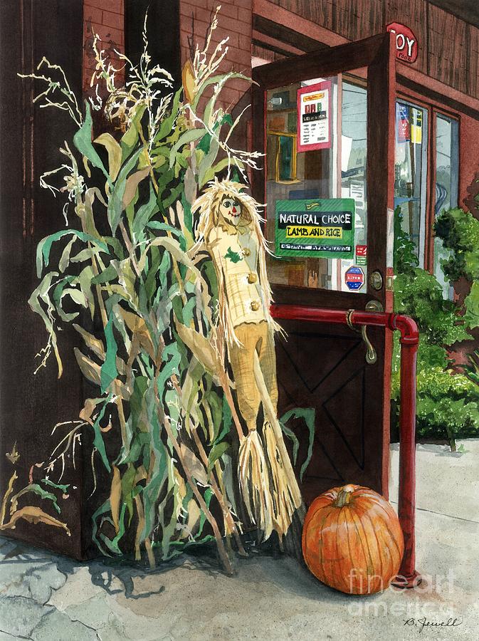 Country Store Painting by Barbara Jewell