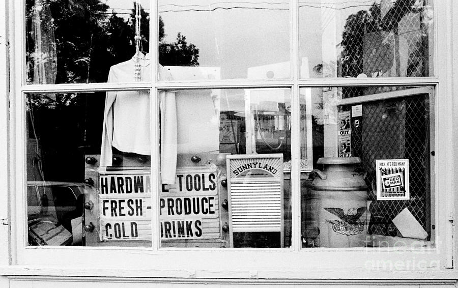Country Store Window Photograph by Tom Brickhouse