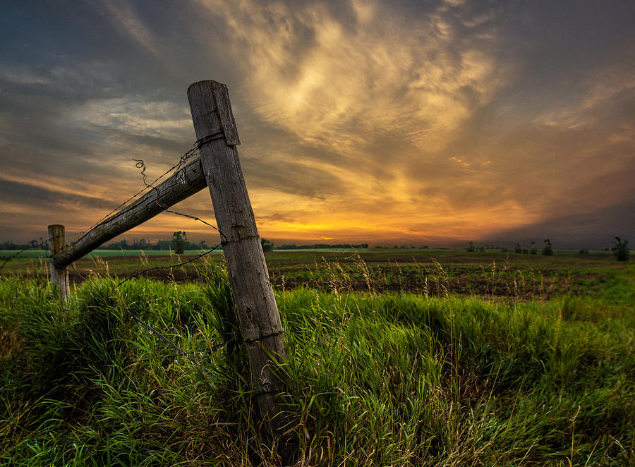 Marshall Photograph - Country Sunrise by Aaron J Groen