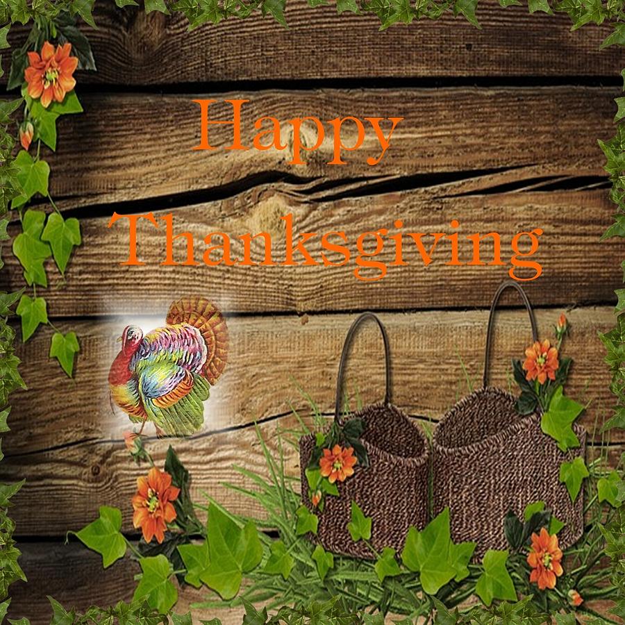 Country Thanksgiving Digital Art by Florene Welebny