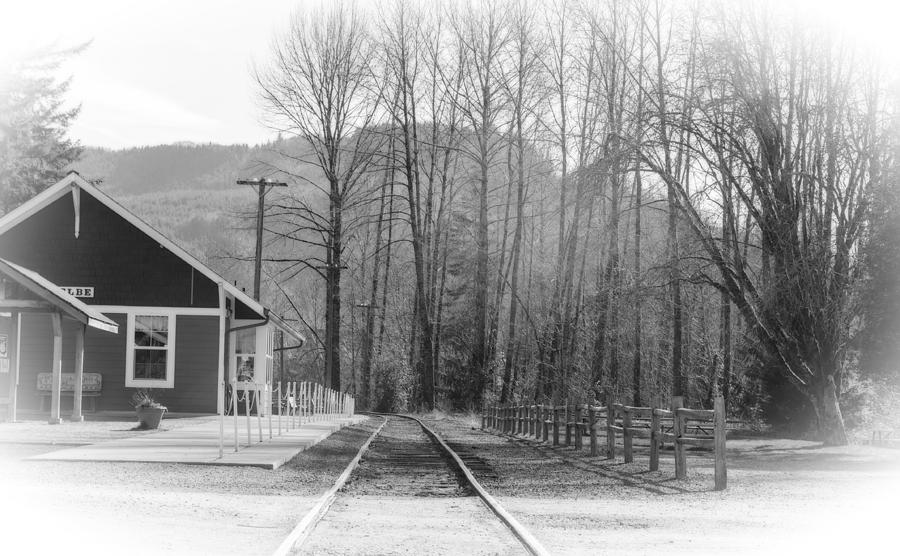 Country Train Depot Photograph by Tikvahs Hope