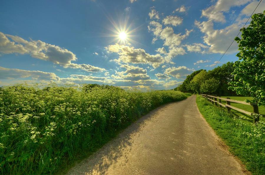 Countryroad In Springtime Photograph by Conceived By Sunstonecruiser ...