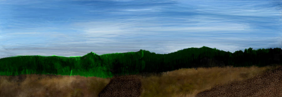 Countryside Panorama Painting