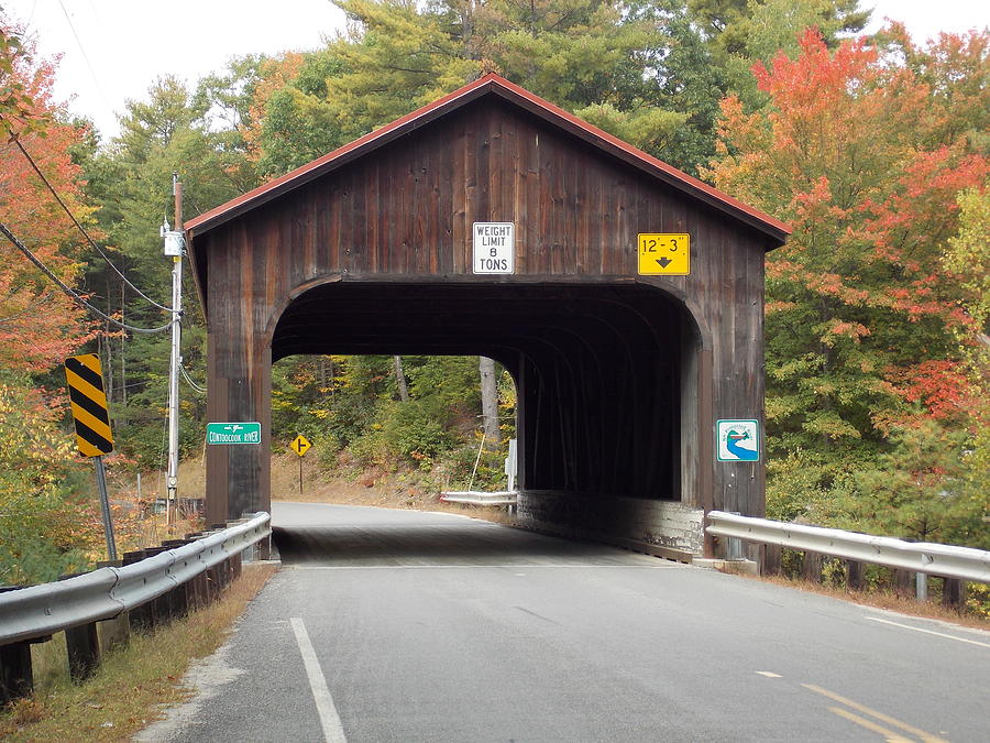 County Covered Bridge Photograph by Catherine Gagne