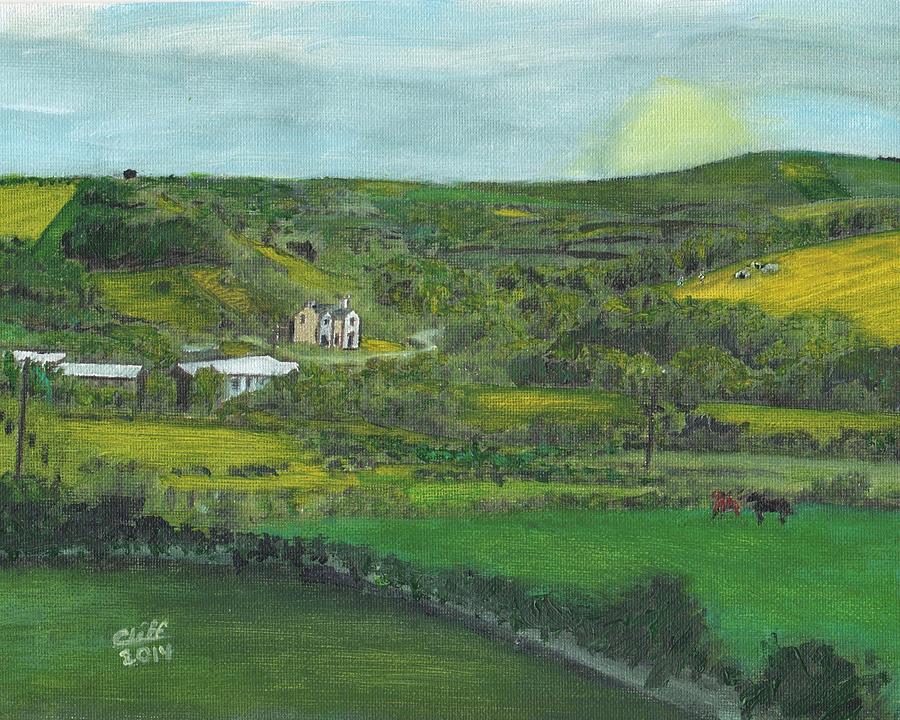 County Kerry Ireland Painting by Cliff Wilson