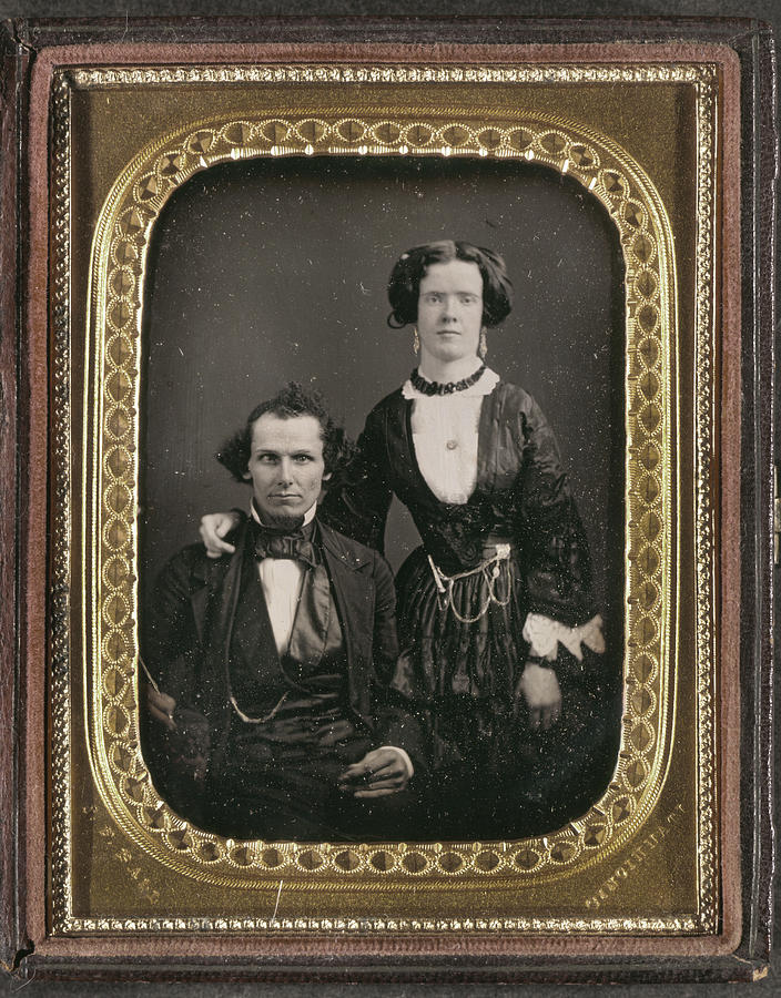 Couple, C1855 Painting by Granger - Fine Art America