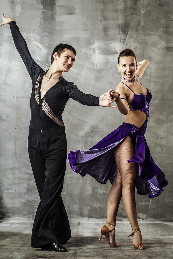 Couple dancing, ballroom dancing Photograph by Oleg66