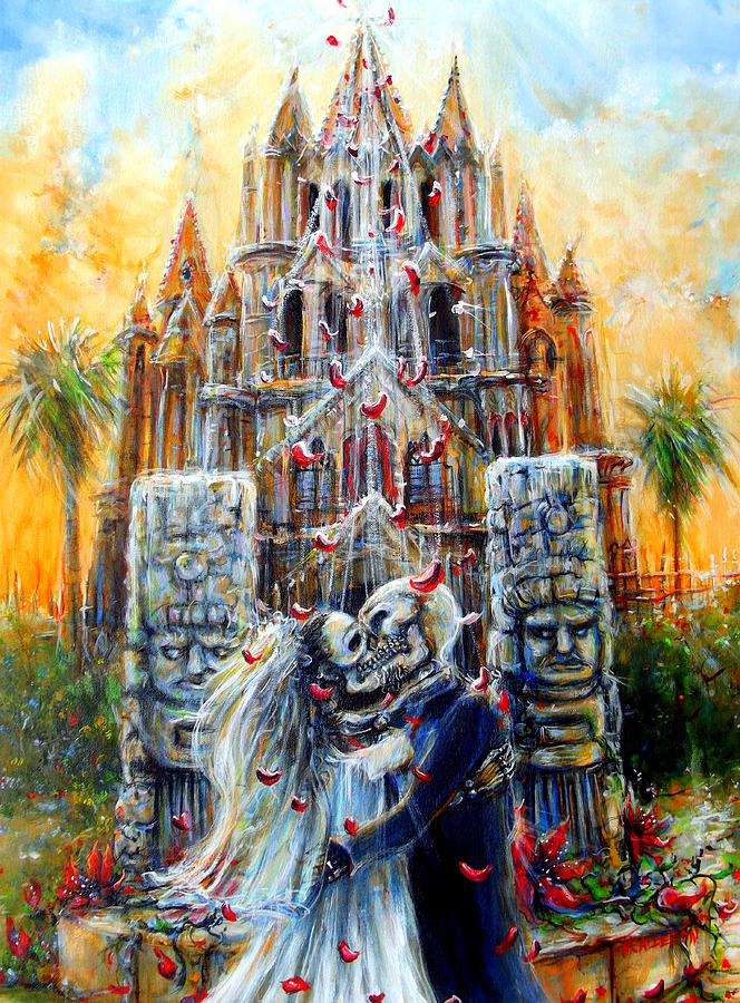 Couple in Love Painting by Heather Calderon