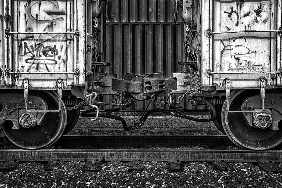 Train Photograph - Coupled In Ride Mode by Bob Orsillo