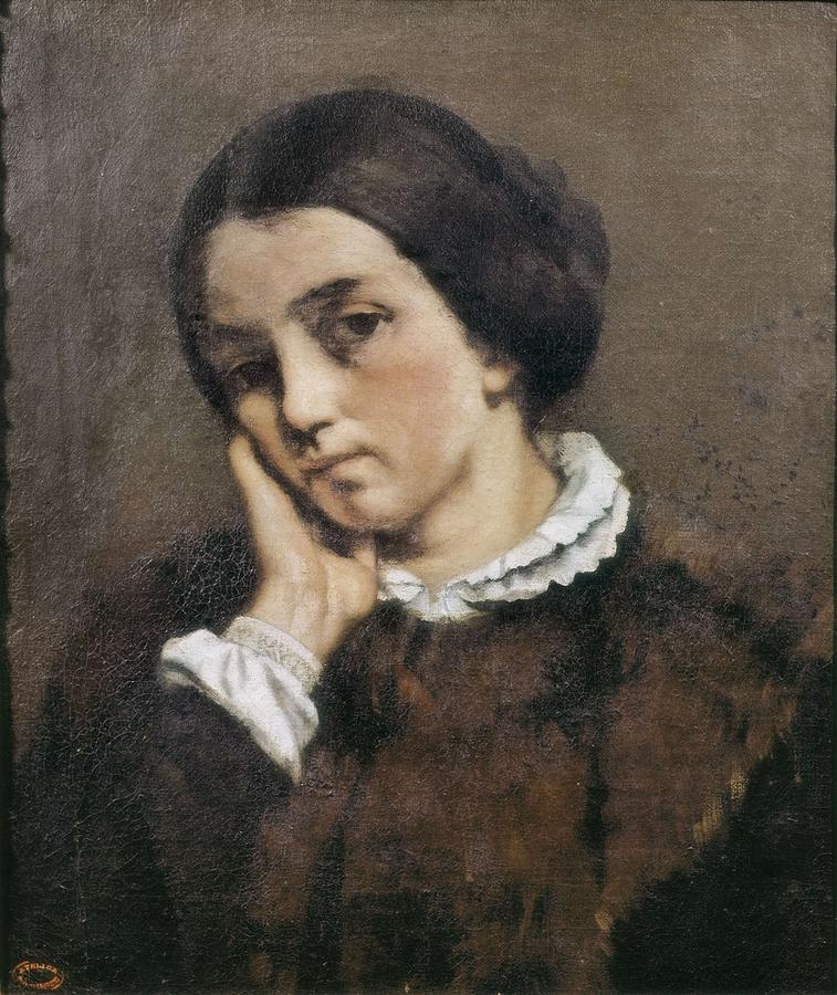 Portrait Photograph - Courbet, Gustave 1819-1877. Portrait by Everett