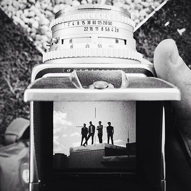 Hasselblad Photograph - Courrier Through The Viewfinder by Courrier Band