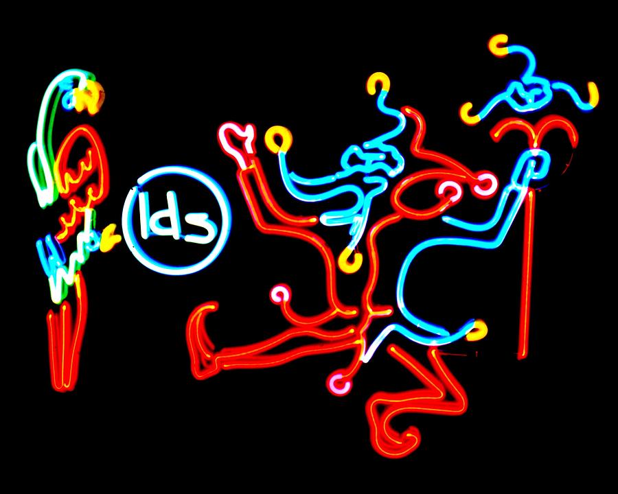 Neon Sculpture - Court Jester by Pacifico Palumbo