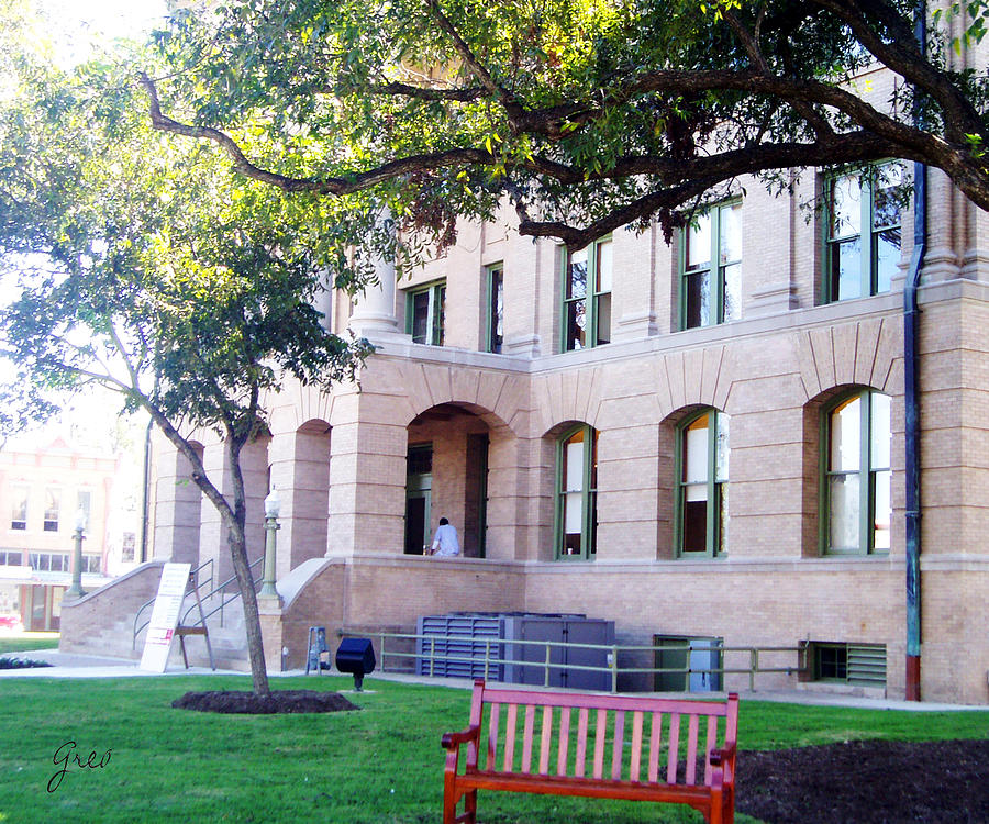 Courthouse Photograph by Roy C Owens